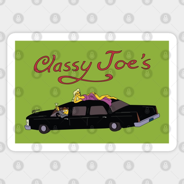 Classy Joe's Sticker by saintpetty